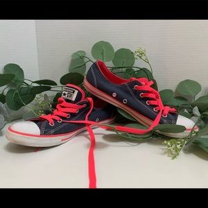 CONVERSE Dainty Denim Pink ALL STAR DAINTY Sneakers 8